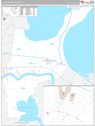 St. John the Baptist Parish (County), LA Digital Map Premium Style